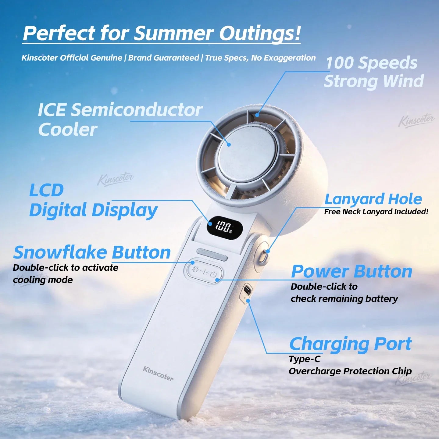 QuickCool Handheld Fan