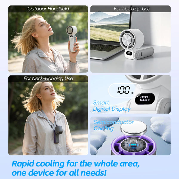 QuickCool Handheld Fan
