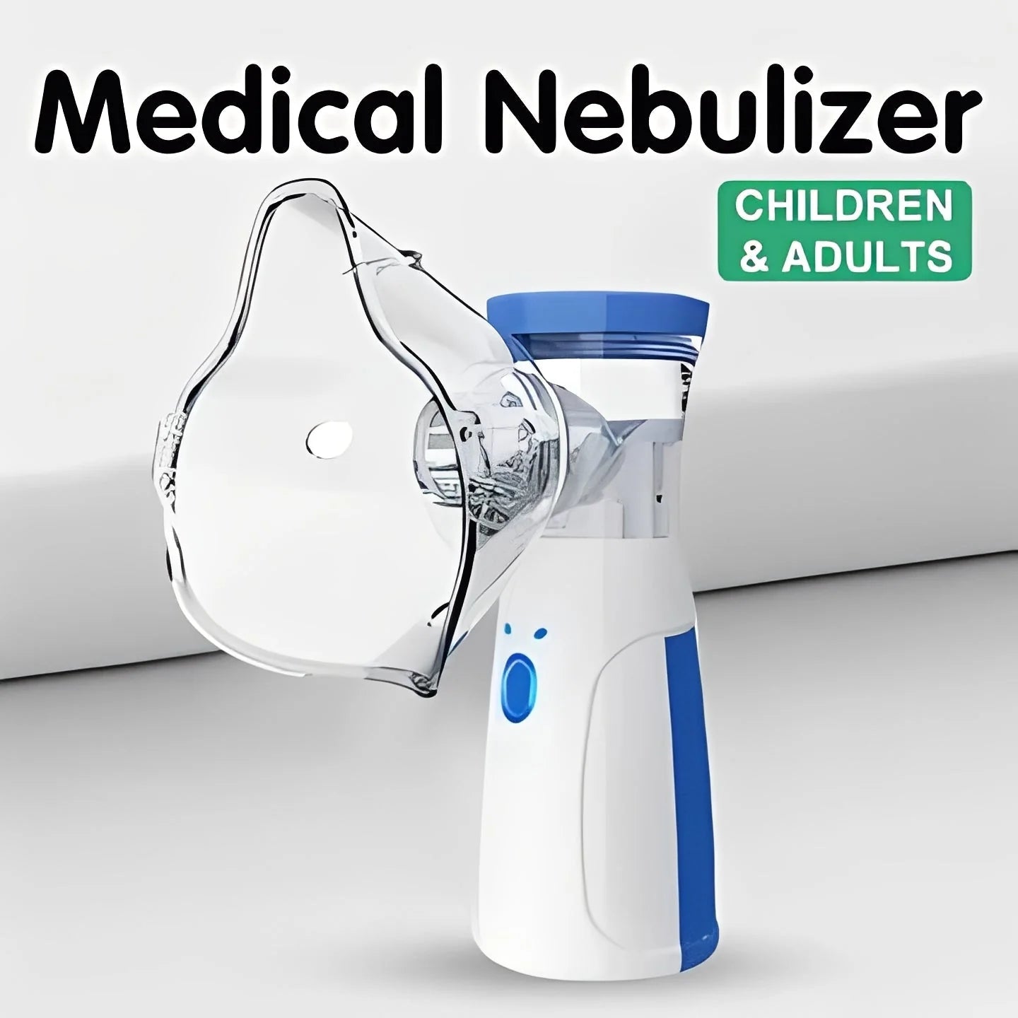 Portable USB Nebulizer for Home and Travel with Dual Masks